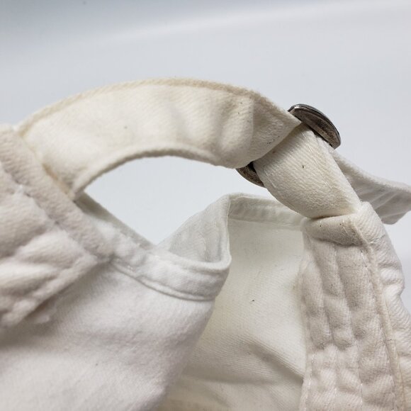 AC DC Hat White Red Logo Embroidered Adjustable Strap KC Caps Cotton - Picture 13 of 13